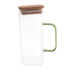 Square Straw Mug –  Wooden Lid - Habitt