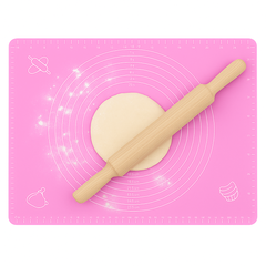 Silicone Baking Sheet (Assorted) – Non-Stick Pastry Mat with Measurement Guide - Habitt
