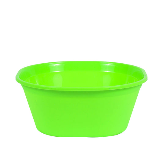 1pc Large Plastic Blend Bowl 3.5L (Assorted)  – Multi-Color Kitchen Utility Basin - Habitt