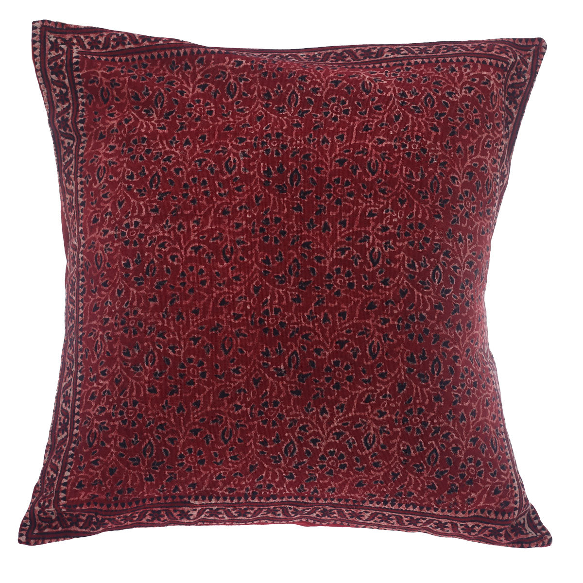 Burnt Brick Cushion Cover 20x20 - Habitt
