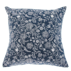 Blue Floarl Cushion Cover 18x18" - Habitt