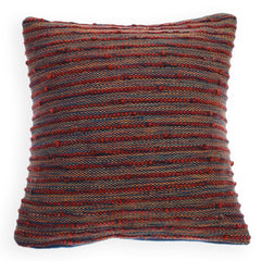 Textured Jute Cushion Cover 18x18" - Habitt