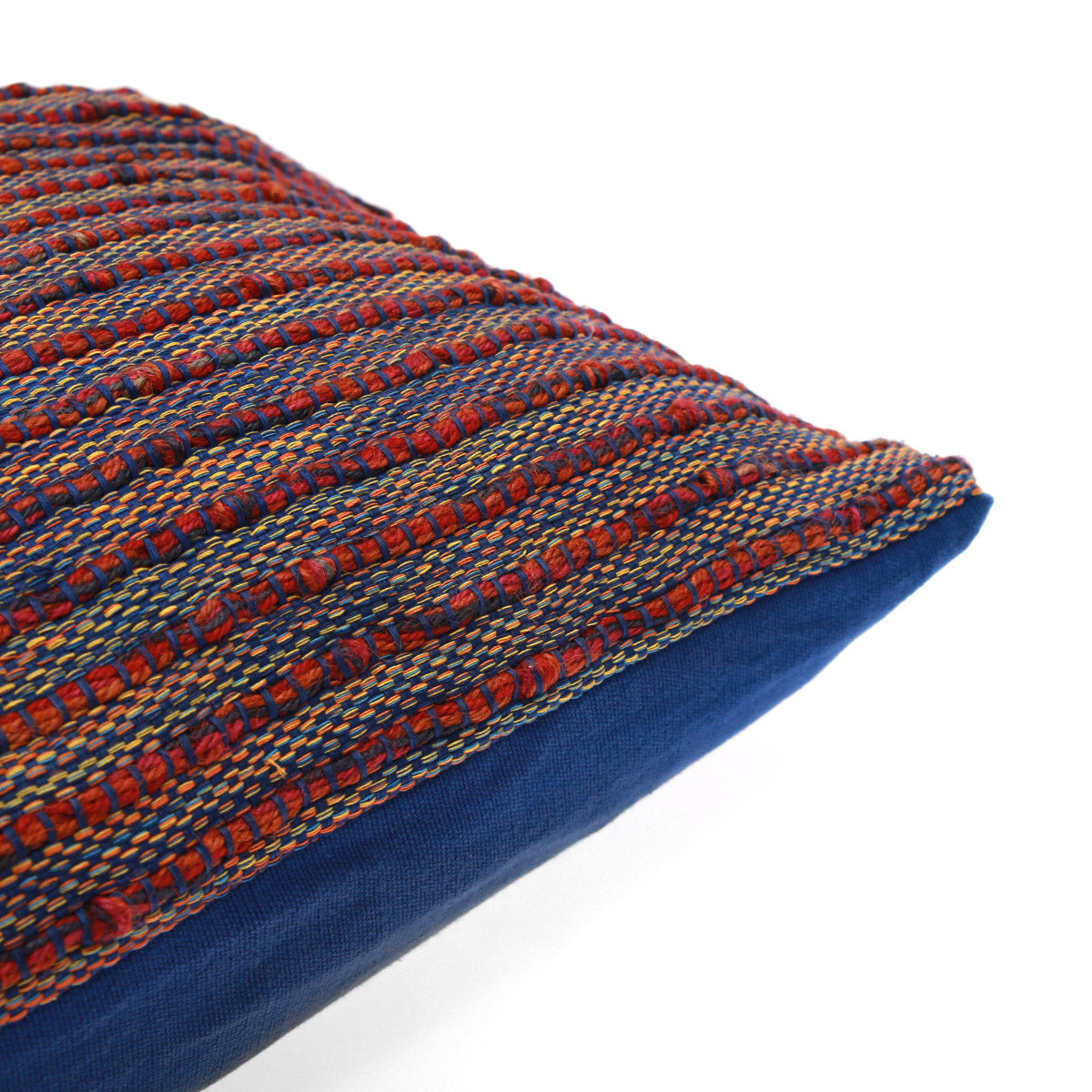 Textured Jute Cushion Cover 18x18" - Habitt