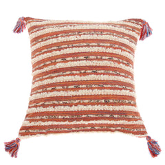 Multi Textures Cushion Cover 18x18" - Habitt