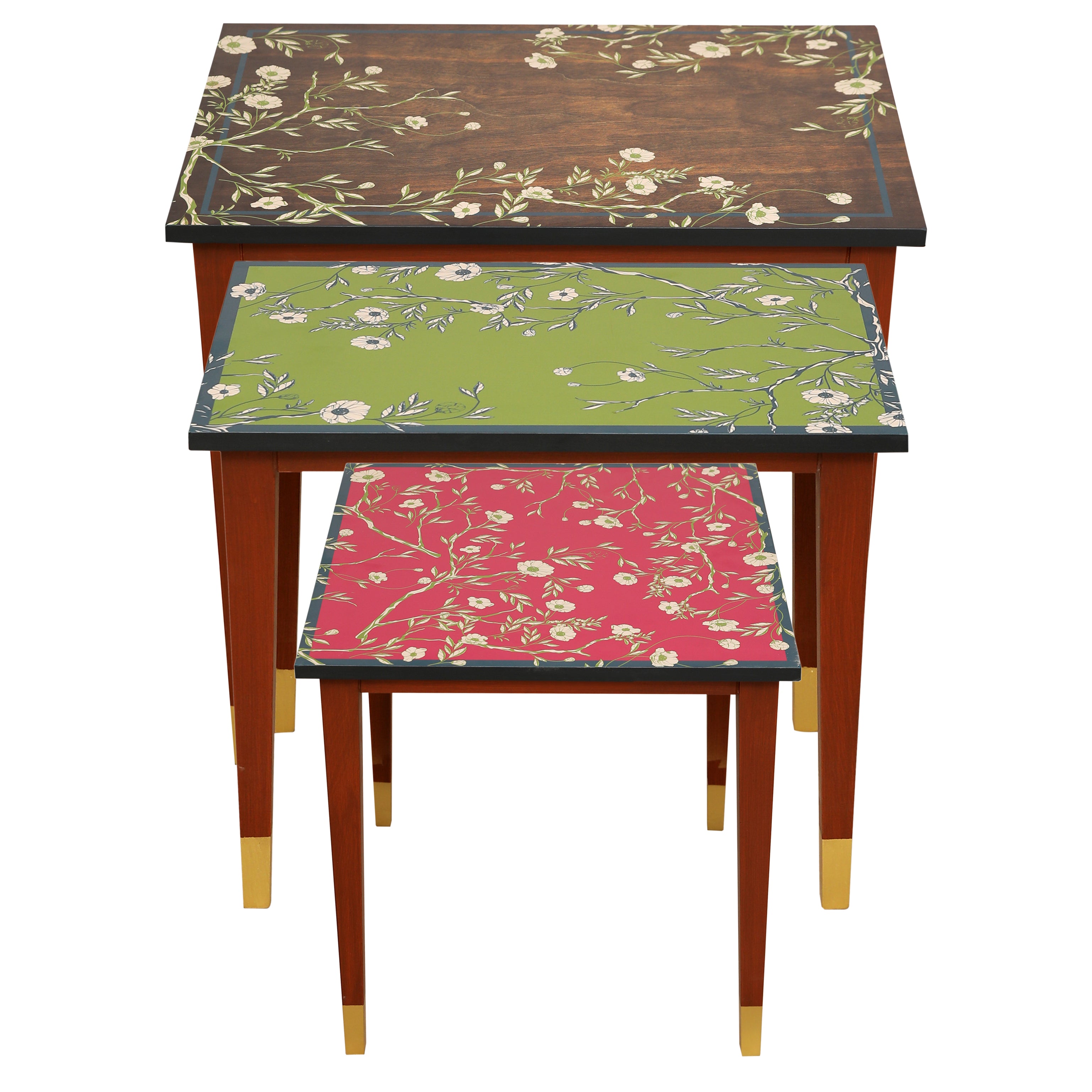 Nest of Tables Wcc.wood.multi Set (3Pcs) - Habitt
