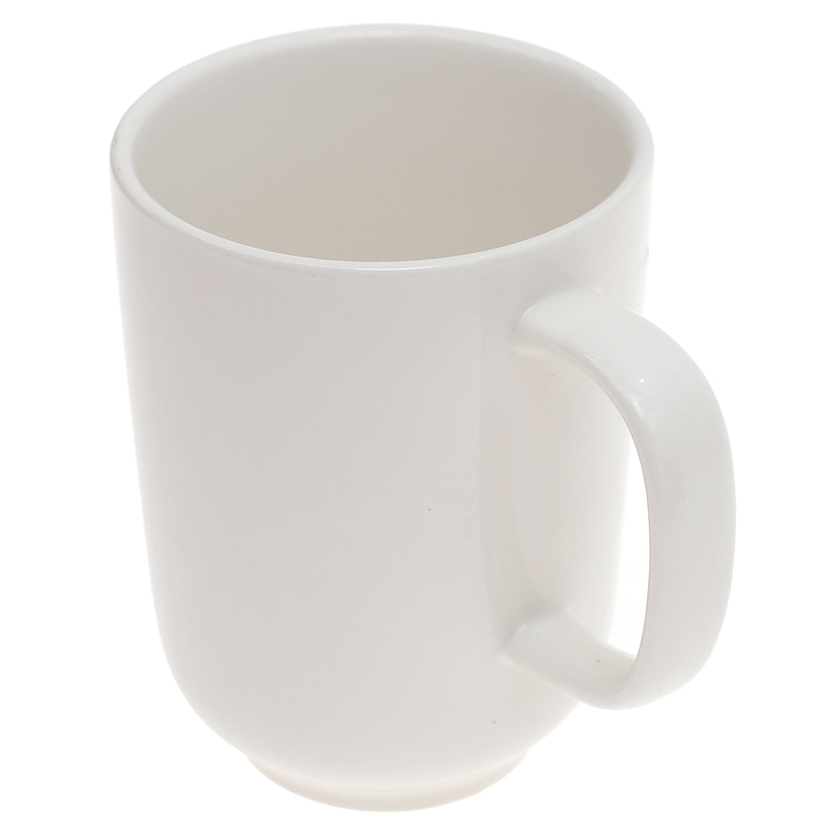 Classic 300ml White Mug – Minimalist Ceramic Design - Habitt