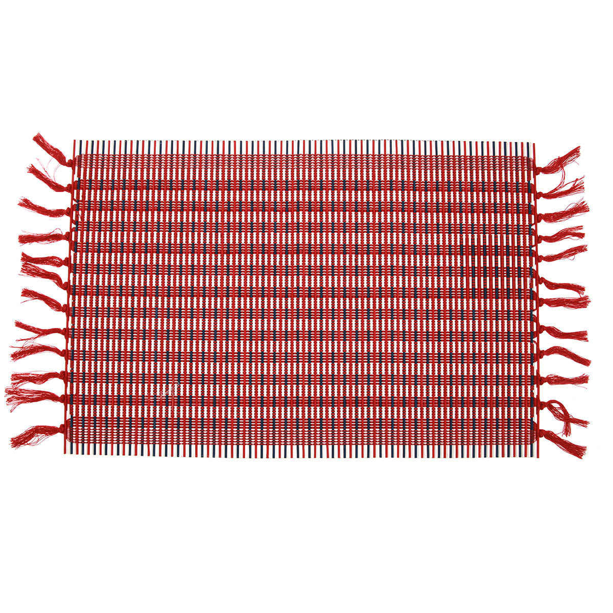 Stripey Bamboo Mat 13x19" - Habitt