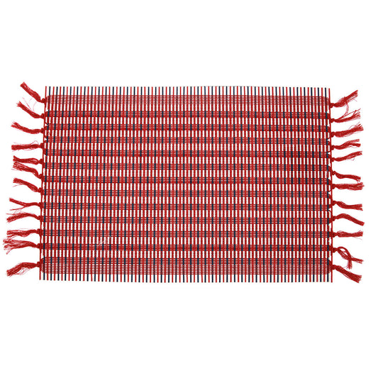 Stripey Bamboo Mat 13x19" - Habitt