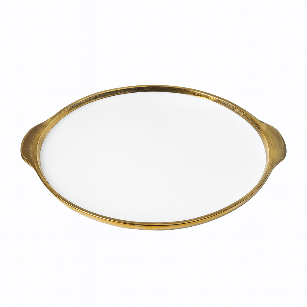 8" Deep Plate – Gold Finish - Habitt