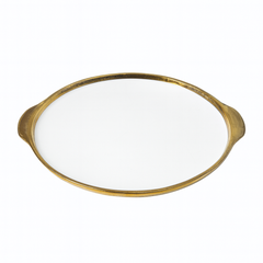 8" Deep Plate – Gold Finish - Habitt