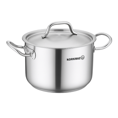 Proline Gastro Stainless Steel Casserole Pot Set – Professional Grade Cookware (Sizes: 20x12, 28x12, 28x16, 32x19, 36x10, 36x21, 40x25 cm) - Habitt