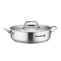 Proline Gastro Stainless Steel Casserole Pot Set – Professional Grade Cookware (Sizes: 20x12, 28x12, 28x16, 32x19, 36x10, 36x21, 40x25 cm) - Habitt