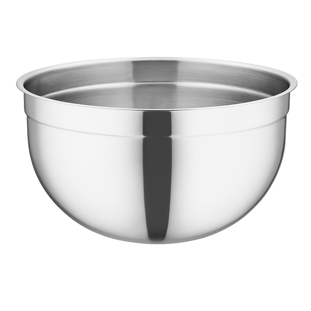 Proline Stainless Steel Gastro Mixing Bowl – Available in 16x11 cm, 20x13 cm, 24x15 cm & 28x17 cm - Habitt