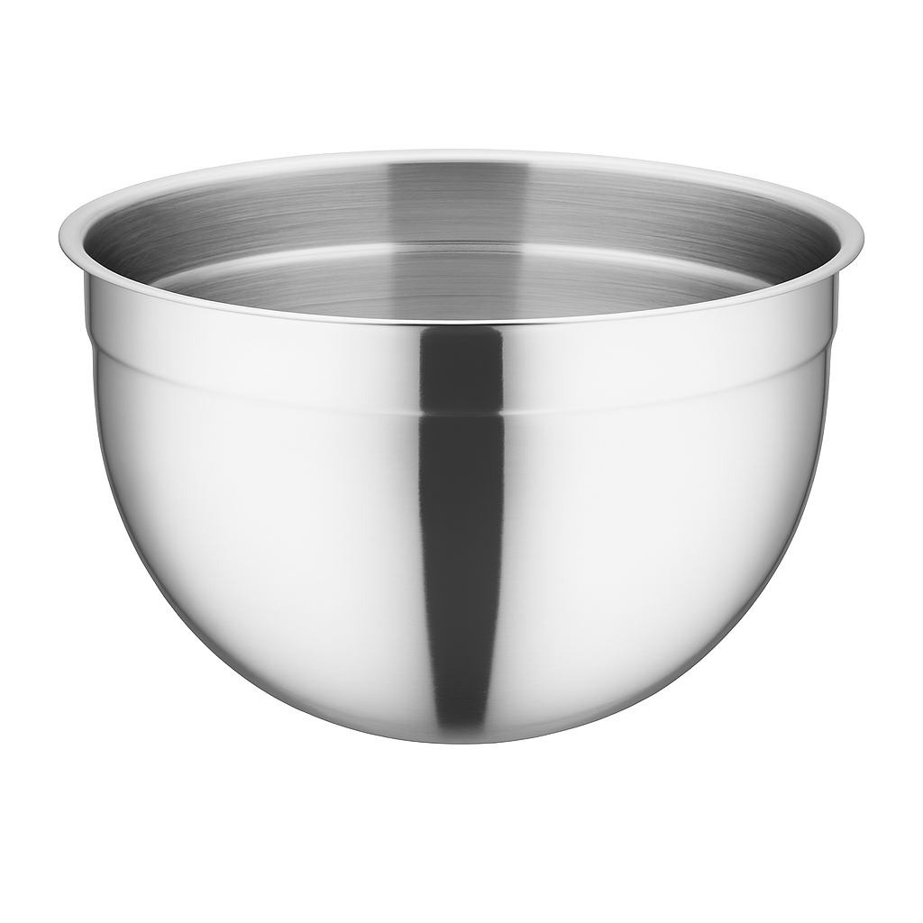 Proline Stainless Steel Gastro Mixing Bowl – Available in 16x11 cm, 20x13 cm, 24x15 cm & 28x17 cm - Habitt