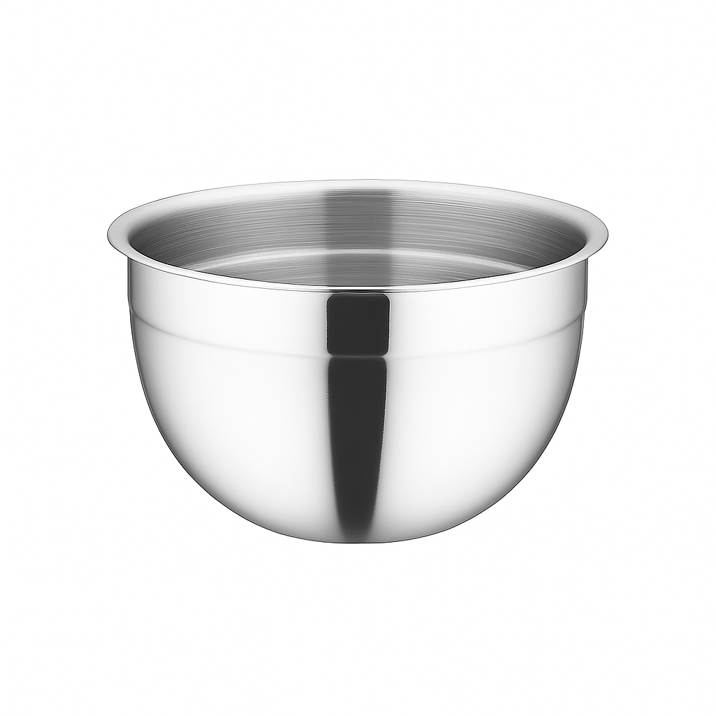 Proline Stainless Steel Gastro Mixing Bowl – Available in 16x11 cm, 20x13 cm, 24x15 cm & 28x17 cm - Habitt