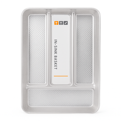 Small Cutlery Tray – Multi-Compartment Drawer Organizer for Spoons, Forks & Kitchen Tools - Habitt