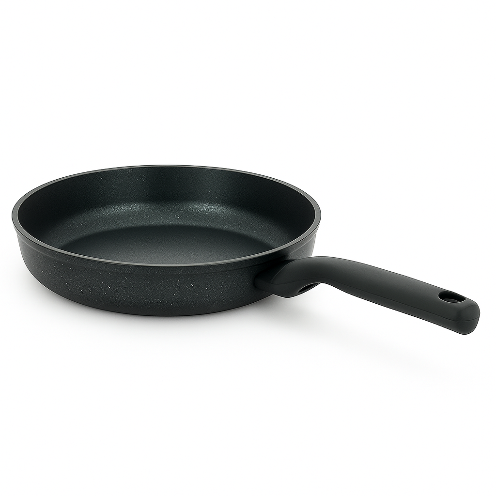 Ornella Aluminum Non-Stick Frypan – Available in 24x4.7 cm & 28x5.5 cm (3.0 L) - Habitt