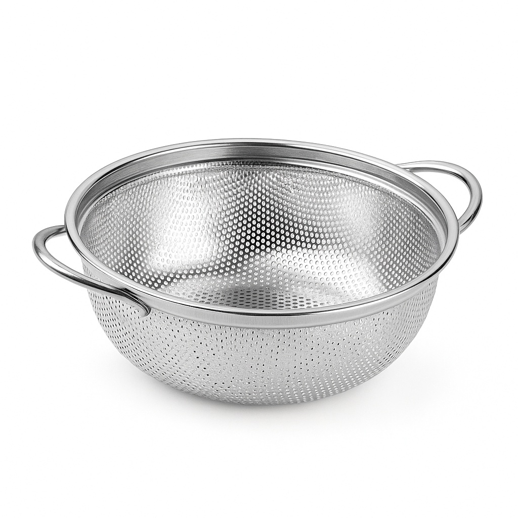 Heavy Gauge Stainless Steel Strainer – 24 cm / 27 cm / 30 cm - Habitt