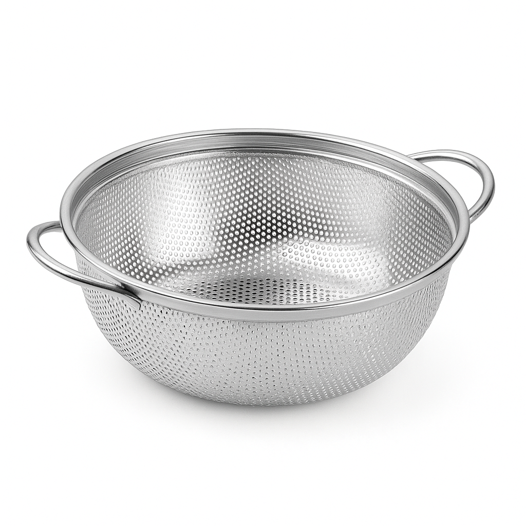 Heavy Gauge Stainless Steel Strainer – 24 cm / 27 cm / 30 cm - Habitt