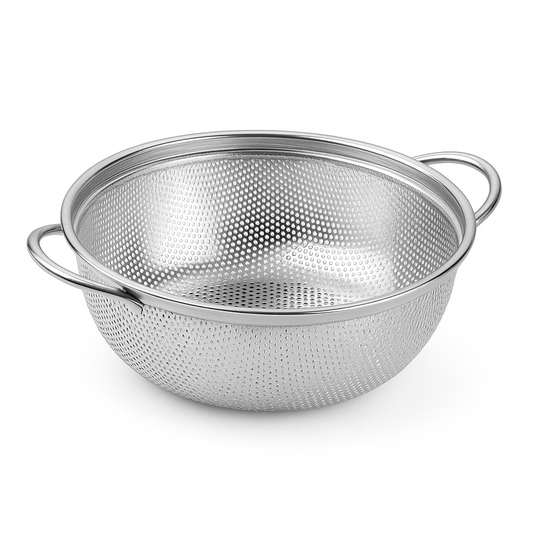 Heavy Gauge Stainless Steel Strainer – 24 cm / 27 cm / 30 cm - Habitt