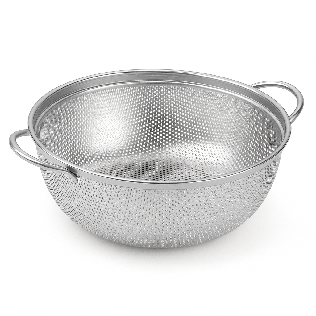 Heavy Gauge Stainless Steel Strainer – 24 cm / 27 cm / 30 cm - Habitt