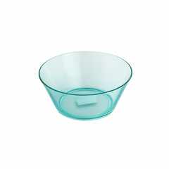 1Pc Acrylo Salad Bowl – Lightweight Acrylic Serving Bowl for Salads, Snacks & Fruits (Purple, Blue, Green, Pink) - Habitt