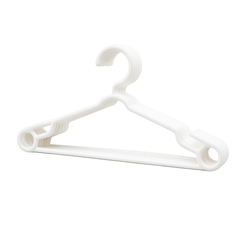 (PACK OF 6) Cloth Hangers – Durable Plastic Hangers - Habitt
