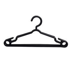(PACK OF 6) Cloth Hangers – Durable Plastic Hangers - Habitt
