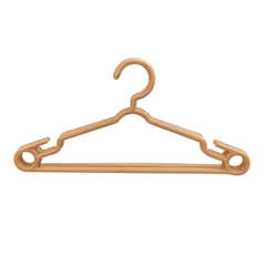 (PACK OF 6) Cloth Hangers – Durable Plastic Hangers - Habitt