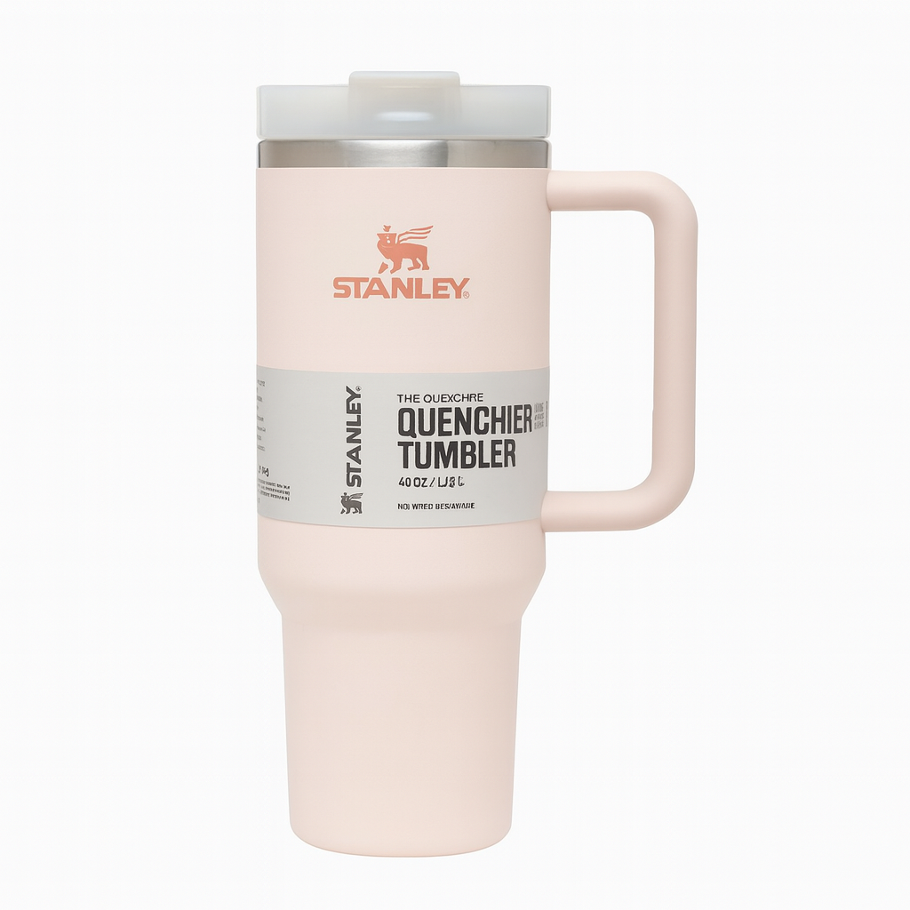Stanley 40oz Quencher Tumbler with Handle & Straw | 680g Heavy-Duty Stainless Steel Vacuum Insulated Cup | Leakproof Travel Mug for Hot & Cold Drinks - Habitt