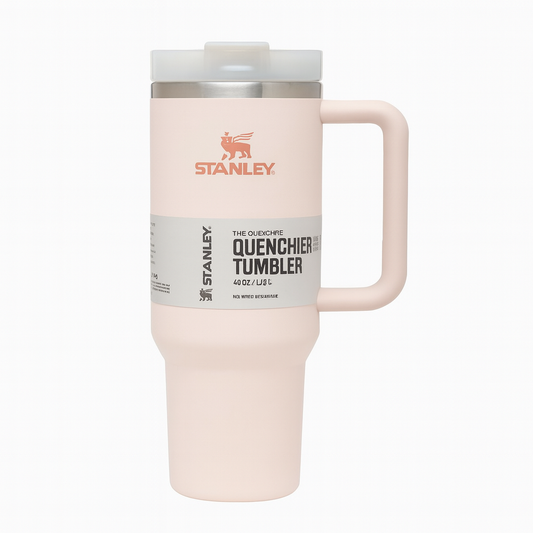 Stanley 40oz Quencher Tumbler with Handle & Straw | 680g Heavy-Duty Stainless Steel Vacuum Insulated Cup | Leakproof Travel Mug for Hot & Cold Drinks - Habitt