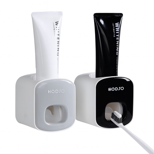 1 pc ECOCO Toothpaste Dispenser – Automatic Wall-Mounted Toothpaste Squeezer - Assorted - Habitt