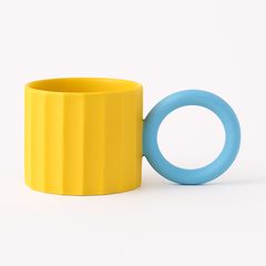 Ceramic Mug 420ml Collection – Yellow - Habitt
