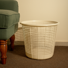 Hero Waste Bin – Durable Plastic Mesh Dustbin for Home & Office (30cm x 27cm) - Habitt