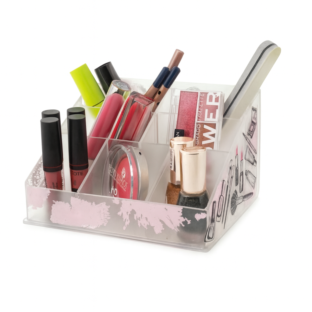 Beauty Organizer – Acrylic Makeup Holder - Habitt