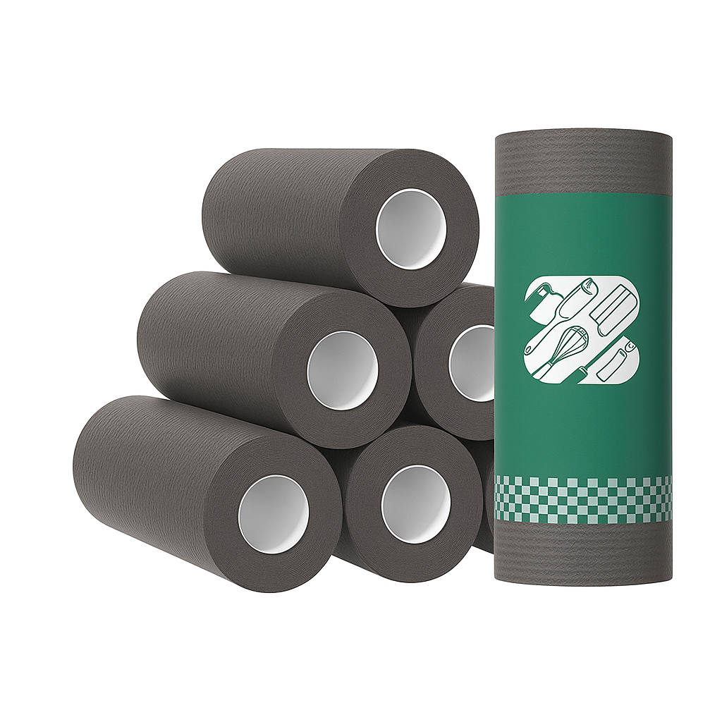 Heavy-Duty Non-Woven Cleaning Cloth Roll – Multi-Purpose, Reusable & Absorbent Wipes for Home, Kitchen & Industrial Use - Habitt