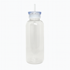 Bolicha Double Cap Bottle with Straw – 500ml / 750ml - Habitt