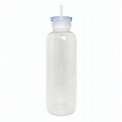 Bolicha Double Cap Bottle with Straw – 500ml / 750ml - Habitt