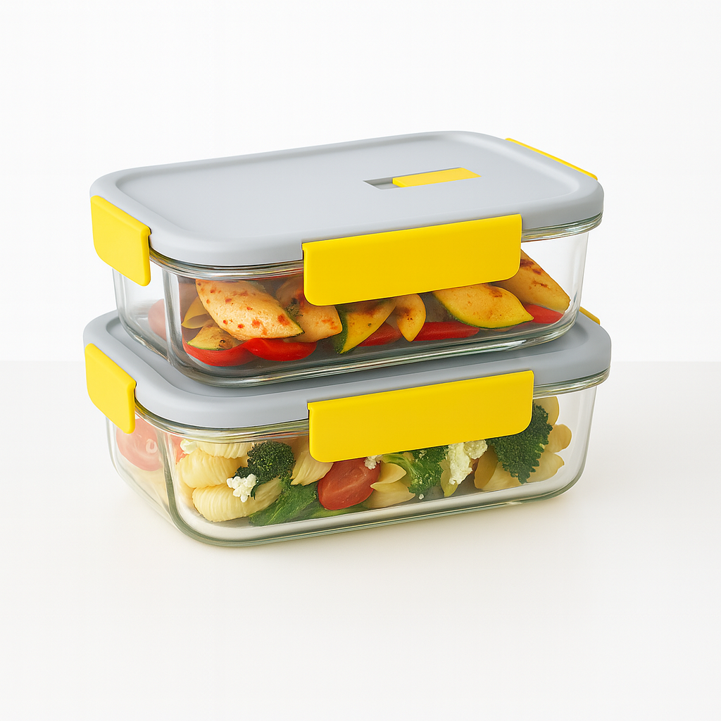 Glass Storage Box – 1050ml & 900ml - Habitt