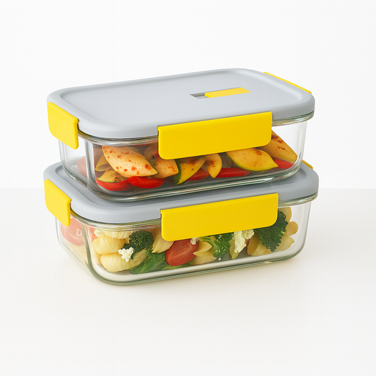 Glass Storage Box – 1050ml & 900ml - Habitt