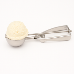 Stainless Steel Ice Cream Scoop – Spring Handle Disher - Habitt