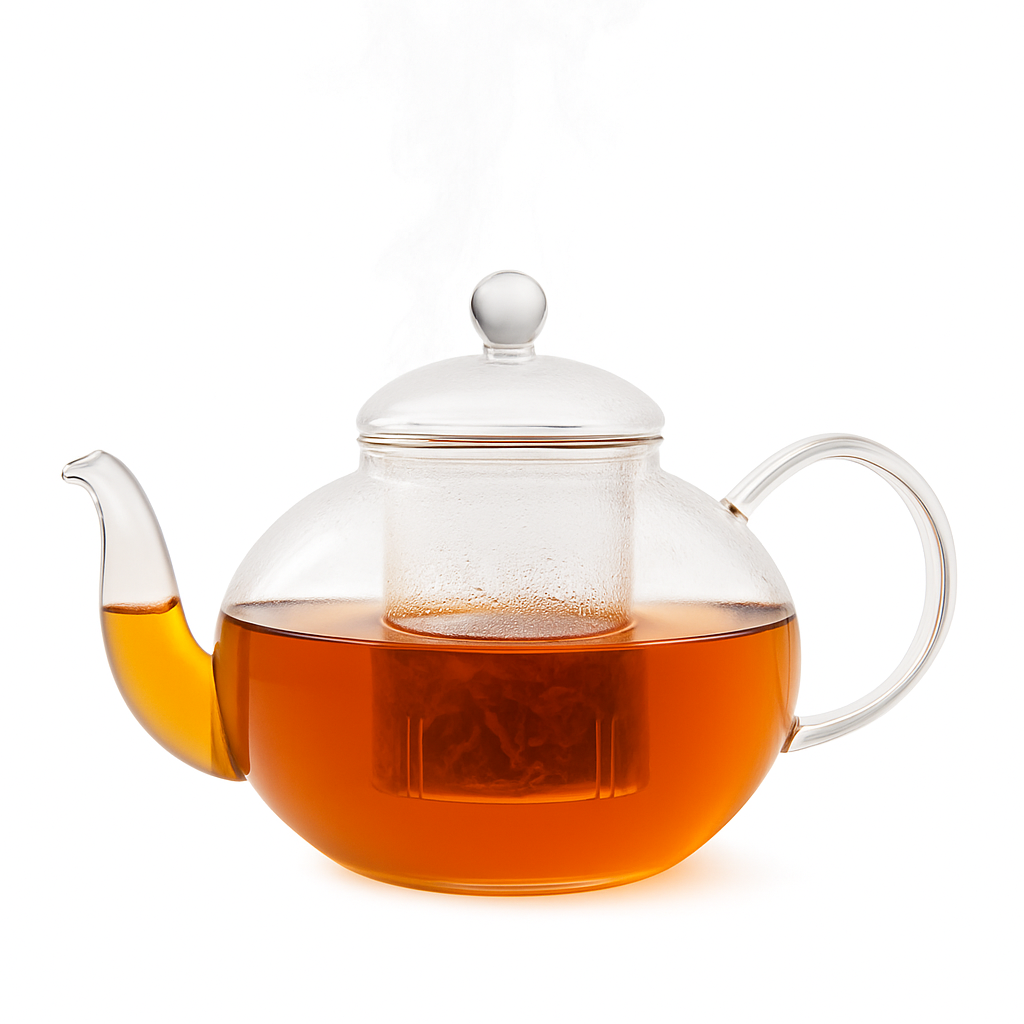 Glass Oil Pot with Lid – Heat-Resistant & Spill-Free Design (1000ml / 1500ml) - Habitt