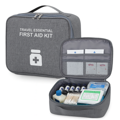 Portable First Aid Medicine Storage Bag – Travel Emergency Organizer - Habitt