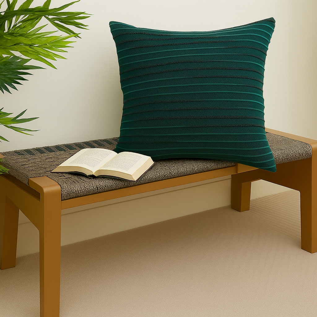 Shaded Paradise Cushion Cover 20x20" - Habitt