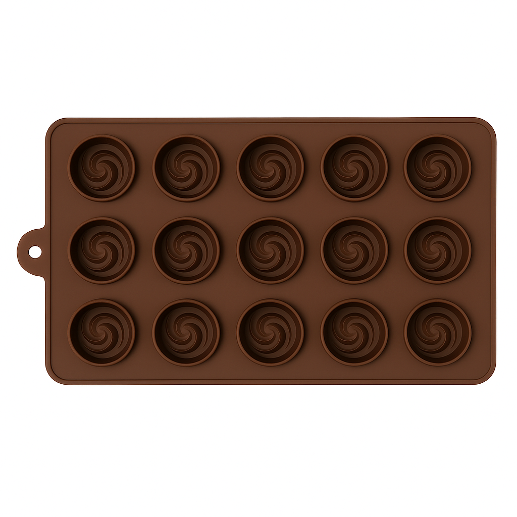 Silicone Chocolate Mold – Non-Stick Reusable Baking Tray for Candy, Jelly, Soap & Ice Cubes - Habitt