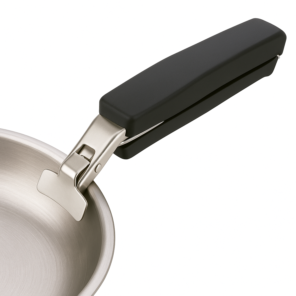Stainless Steel Bowl Holder – Heat-Resistant Clip Handle for Hot Pots, Pans & Plates - Habitt