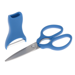 Shengya Multipurpose Kitchen Scissor with Peeler – Heavy-Duty Cutter Set - Habitt