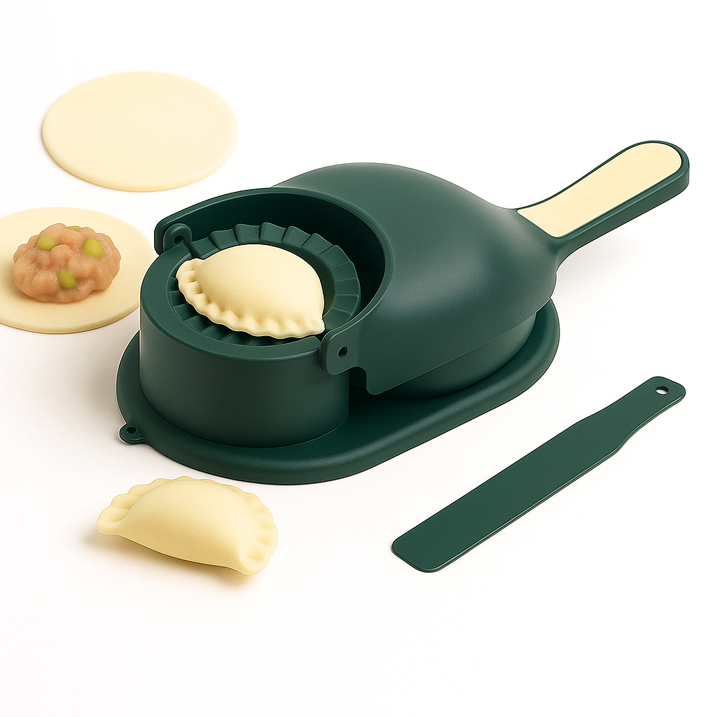 Portable Dumpling Maker Machine – Easy Press & Fill Tool for Momos, Samosas & More - Habitt