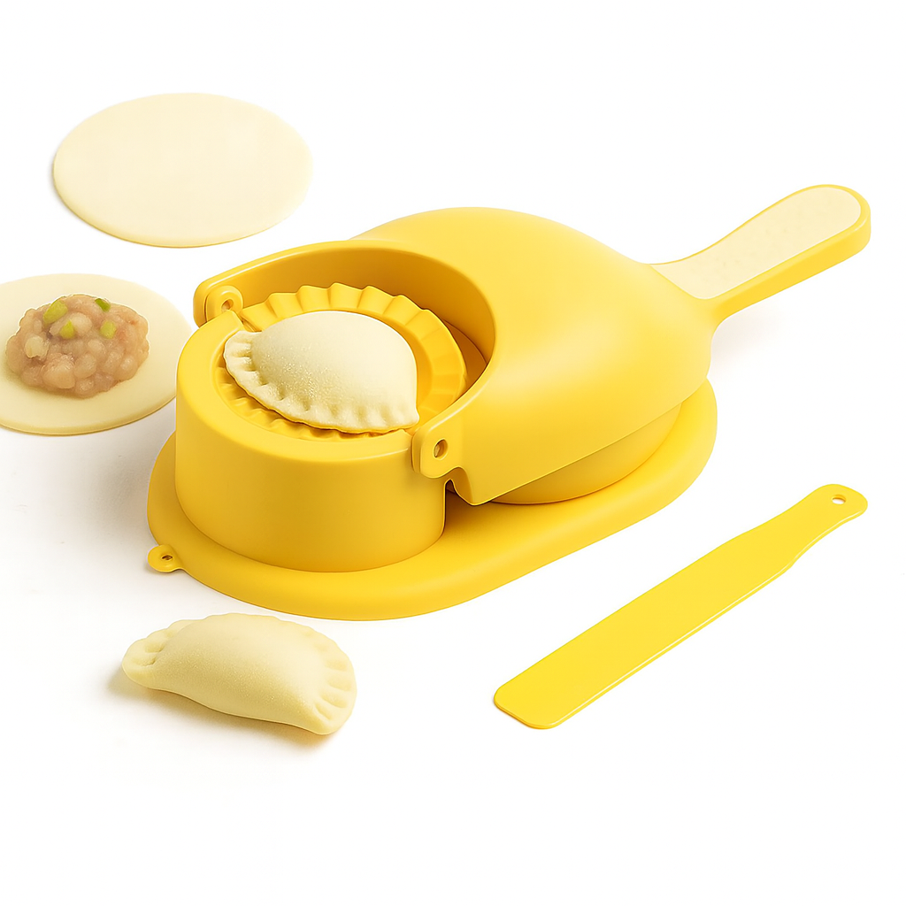 Portable Dumpling Maker Machine – Easy Press & Fill Tool for Momos, Samosas & More - Habitt