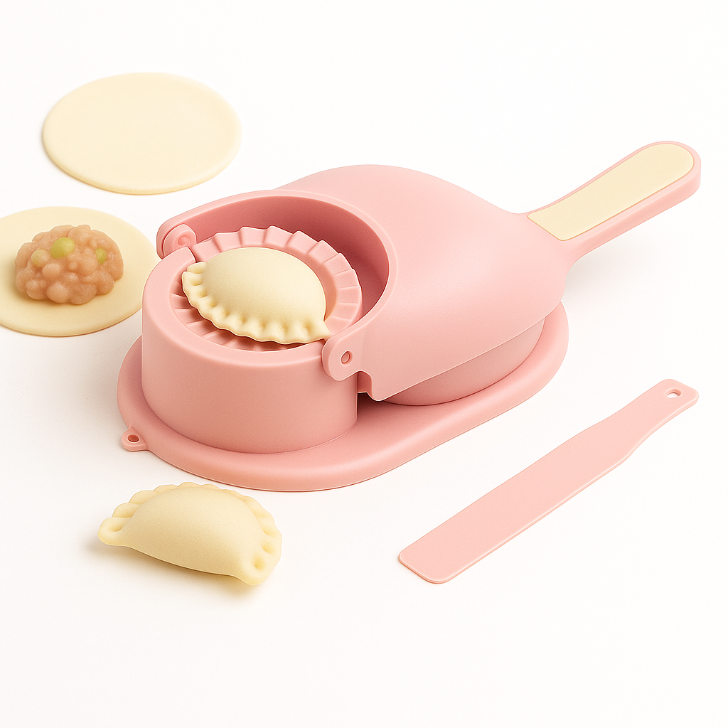 Portable Dumpling Maker Machine – Easy Press & Fill Tool for Momos, Samosas & More - Habitt